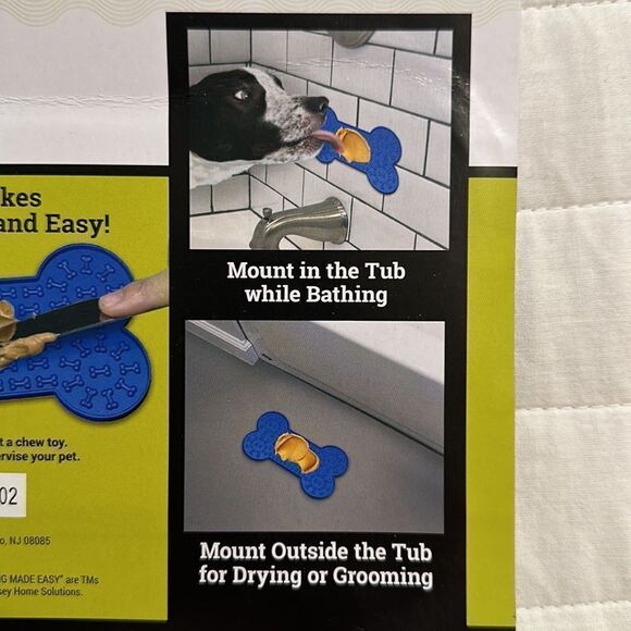 Rinse @ Ace Grooming Lick Pad Pet Bathing Made Easy Suction In Out of Tub - Picture 9 of 9